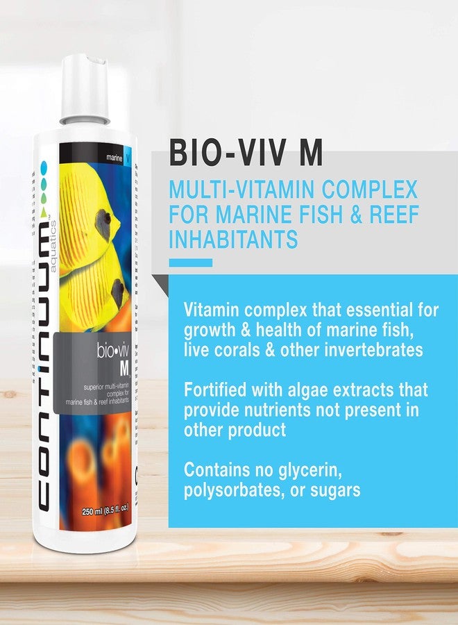 Continuum Aquatics ACO30593 Bio Viv M Marine Vitamins for Aquarium, 16.9-Ounce - Image 2